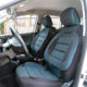 Huse universale premium scaune auto Carguard, albastru + negru, poliester, suport lombar - imagine 2