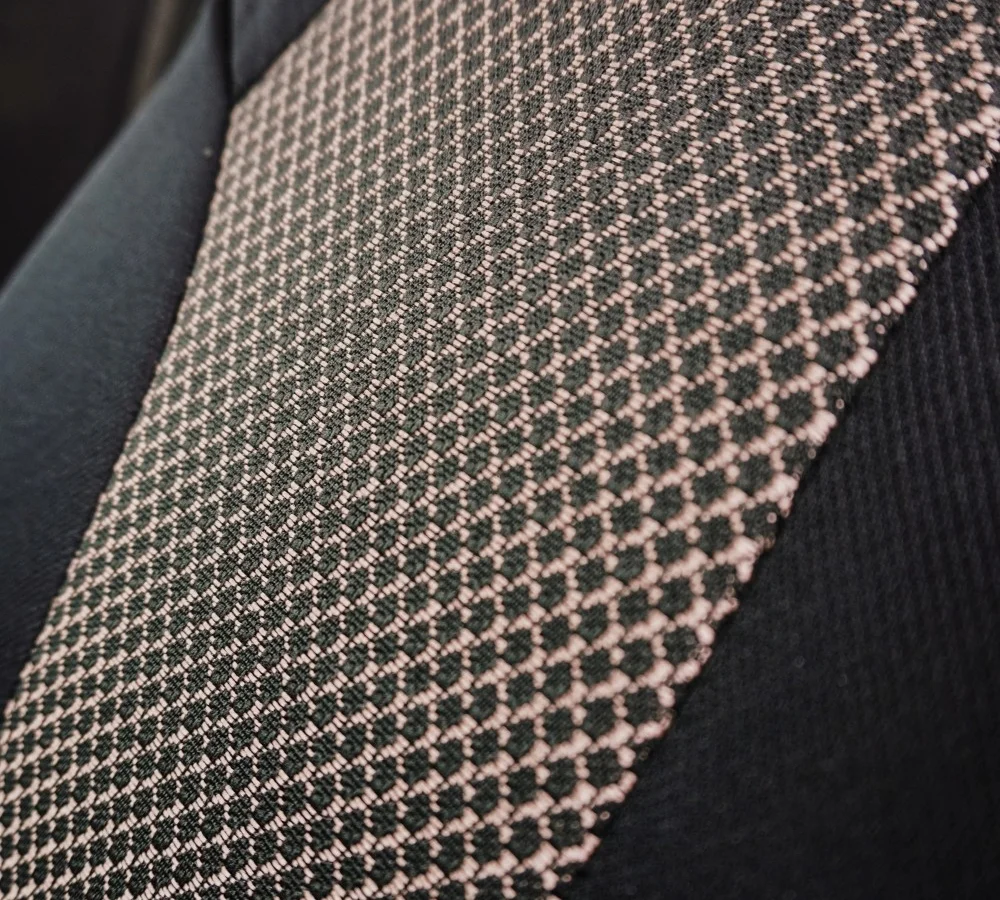 Huse universale premium scaune auto Carguard, poliester, negru + bej