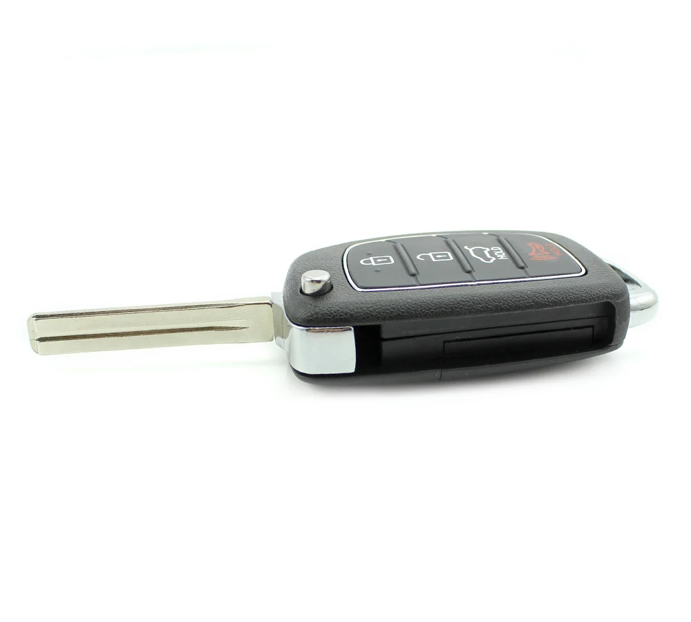 Carcasa cheie tip briceag pentru Hyundai, cu 3+1 butoane, Carguard