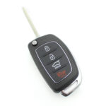 Carcasa cheie tip briceag pentru Hyundai, cu 3+1 butoane, Carguard