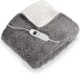 Patura Electrica Cecotec HeatConfort ThermalBlanket, Protectie impotriva supraincalzirii, Cronometru, 160 x 130 cm, 160W, 9 niveluri, Gri