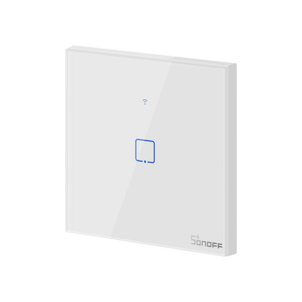 Intrerupator Smart  cu Touch  Sonoff T0 EU TX , WiFi, 1 canal - imagine 2