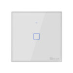 Intrerupator Smart  cu Touch WiFi + RF 433 Sonoff T2EU1C TX, (1 canal)