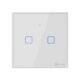 Intrerupator Smart  cu Touch WiFi + RF 433 Sonoff T2 EU TX, (2 canale)