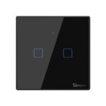 Intrerupator Smart  cu Touch WiFi + RF 433 Sonoff T3 EU TX, (2 canale)