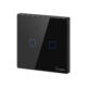 Intrerupator Smart  cu Touch WiFi + RF 433 Sonoff T3 EU TX, (2 canale) - imagine 2