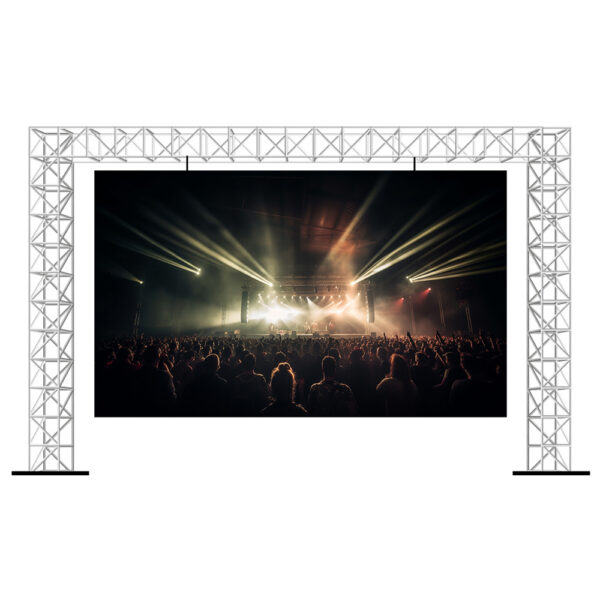 Kit ecran LED indoor Globiz, 2x3 m, P1.9, panouri 500x1000 mm, controller Colorlight X2S - imagine 1