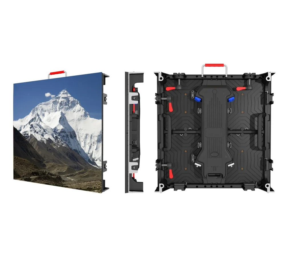 Kit ecran LED outdoor Globiz, 2x3 m, P4.8, panouri 500x500 mm, controller Colorlight X2S