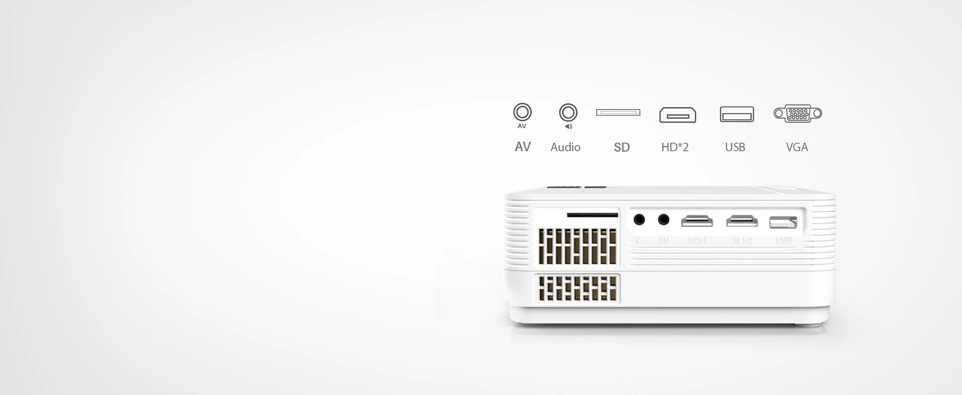 Videoproiector Vankyo Leisure 470, Wifi, 4000 Lumeni, LED, HDMI, AV, VGA, USB, SD, Conectare telefon, Telecomanda 2 Videoproiector Vankyo Leisure 470, Wifi, 4000 Lumeni, LED, HDMI, AV, VGA, USB, SD, Conectare telefon, Telecomanda
