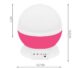 Lampa de noapte cu proiector de stele, multicolor, 2 moduri, 3 functii, USB, 5W, roz - imagine 7