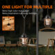 Lampa LED Superfire T57, 320lm, acumulator 2000mAh, incarcare USB-C, lumina rosie, 7 moduri de iluminare - imagine 6