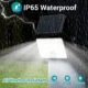 Lampa solara de perete Ustellar LED UT88269, 2500lm, Telecomanda,  3 moduri, senzor de miscare - imagine 5