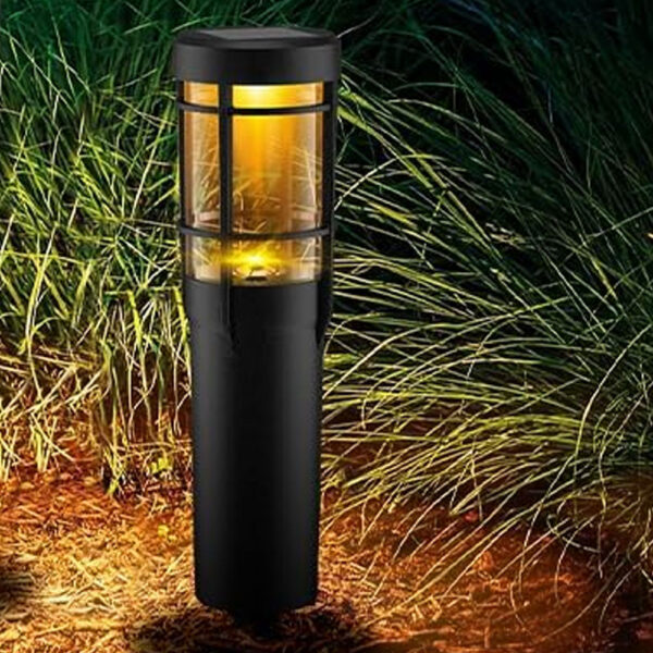 Lampa Solara LED Rovo FL867, lumina alb cald - imagine 1