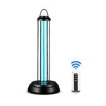 Lampa UV-C fara Ozon, telecomanda si temporizator, otel inoxidabil, 60W