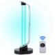 Lampa UV-C germicida fara ozon, telecomada, timer si senzor de prezenta, 38W
