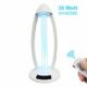 Lampa UV-C cu dubla sterilizare, telecomanda si timer, 38W - 60 mp