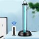 Lampa UV-C cu Ozon, telecomanda si temporizator, otel inoxidabil, 60W - 120 mp - imagine 2