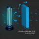 Lampa UV-C bactericida cu dubla sterilizare si senzor de prezenta, V-TAC, 38W - 60 mp - imagine 3