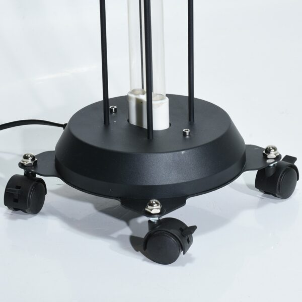 Lampa UV-C germicida cu telecomanda, timer, functie delay, cadru metalic, 150W - 200 mp - imagine 3