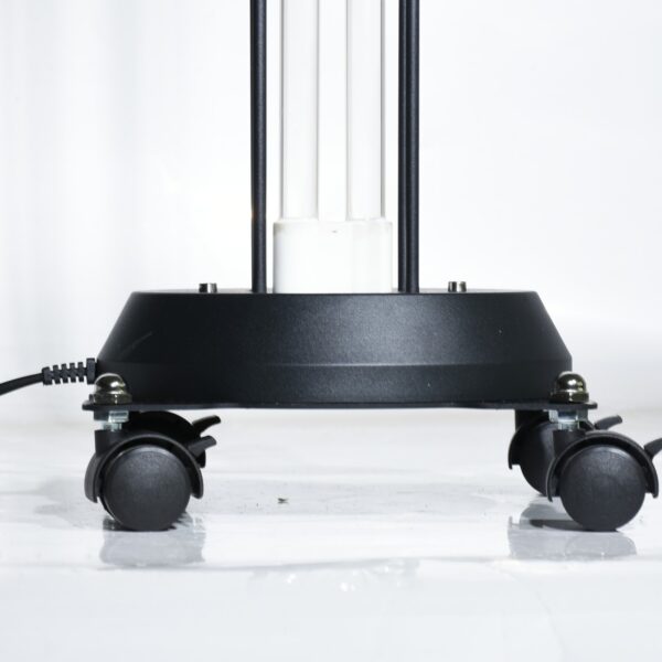 Lampa UV-C germicida cu telecomanda, timer, functie delay, cadru metalic, 150W - 200 mp - imagine 5