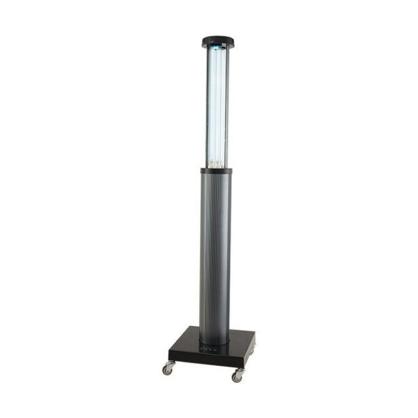 Lampa UV-C automata fara ozon, tub telescopic, telecomanda, timer, senzor miscare, 200W - imagine 1