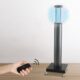 Lampa UV-C automata fara ozon, tub telescopic, telecomanda, timer, senzor miscare, 200W - imagine 6
