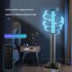 Lampa UV-C automata cu ozon, tub telescopic, telecomanda, timer, senzor miscare, 150W - 200 mp - imagine 2