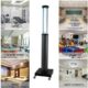 Lampa UV-C automata fara ozon, tub telescopic, telecomanda, timer, senzor miscare, 200W - imagine 8