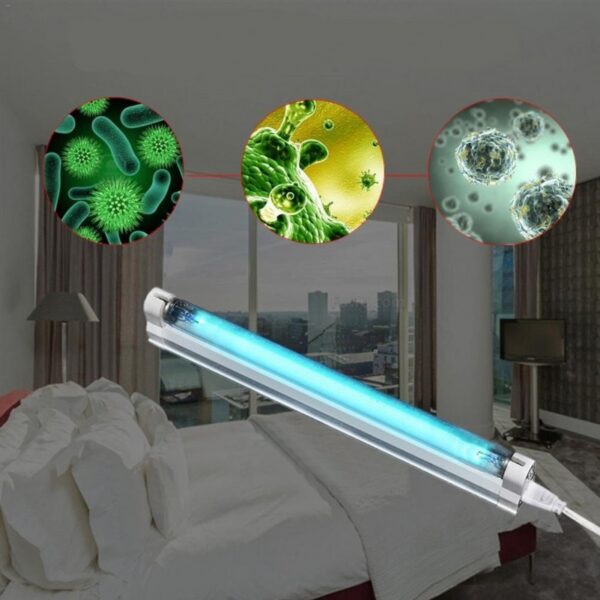 Lampa UVC bactericida cu ozon, 8W, suprafata sterilizata pana la 10 mp, fixare perete - imagine 7