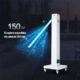 Lampa UV-C germicida profesionala cu brat mobil, telecomanda, timer, cadru metalic, 150W - imagine 4