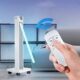 Lampa UV-C germicida cu brat mobil, telecomanda, timer, cadru metalic, 100W - imagine 3