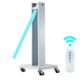 Lampa UV-C germicida cu brat mobil, telecomanda, timer, cadru metalic, 100W