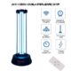 Lampa UV-C germicida cu ozon, telecomada, timer si senzor de prezenta, V-TAC, 38W - 60 mp - imagine 3