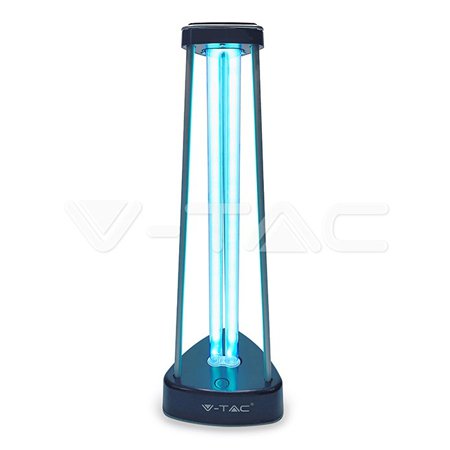 Lampa UV-C cu dubla sterilizare, V-TAC, functie delay si temporizator, 38W - 60 mp