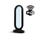Lampa UV-C germicida cu dubla sterilizare, UVC si Ozon, control WiFi, Timer, 38W, 60mp