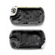 Carcasa cheie tip briceag pentru Land Rover, cu 3 butoane, Carguard - imagine 2