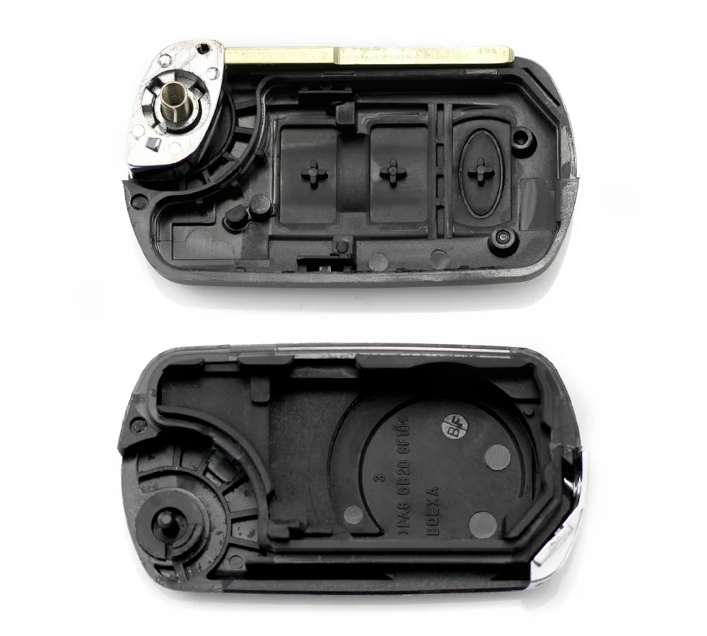 Carcasa cheie tip briceag pentru Land Rover, cu 3 butoane, Carguard 1 Carcasa cheie tip briceag pentru Land Rover, cu 3 butoane, Carguard