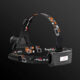 Lanterna LED pentru cap Superfire HL53, Zoom, 180lm, 400m, 2 2000mAh, incarcare USB - imagine 3