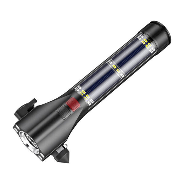 Lanterna Solara LED Superfire D30, USB-C, 310lm, 120m, 200mAh, sonerie, lumina de urgenta - imagine 1