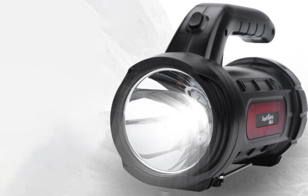 Lanterna LED Supfire M9-X, USB, 440lm, 390m, PowerBank, incarcare USB, 3000mAh, lumina rosie - imagine 3