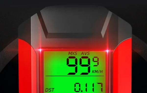 Lanterna pentru bicicleta 4 in 1 Superfire BM01, 300 lumeni, afisare viteza, km, temperatura, display cu afisaj, 5 functii, - imagine 4