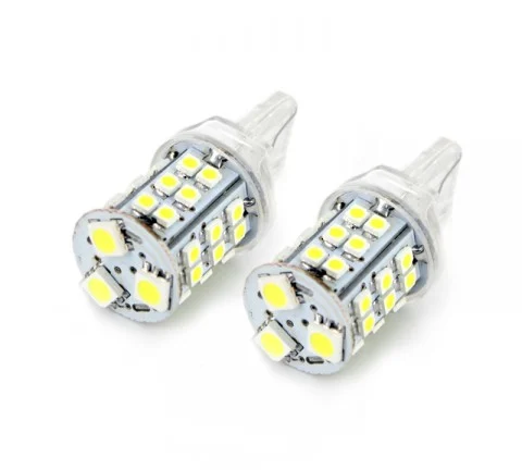 LED pentru lumina de zi Carguard CLD021, 255 lumeni, T20, 12V, set 2 buc
