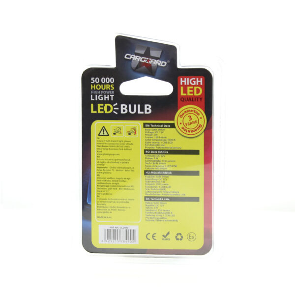 LED sofit pentru plafoniera si numar de inmatriculare Carguard CLD019, 39 mm, 150 lumeni, 12V, set 2 buc - imagine 4