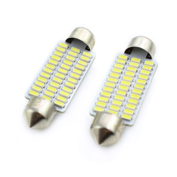 led-sofit-plafoniera-numar-de-imatriculare-cld025.jpg Led Sofit pentru plafoniera si numar de inmatriculare Carguard CLD025, 252 lumeni, 41 mm, 12V, set 2 buc - imagine 1
