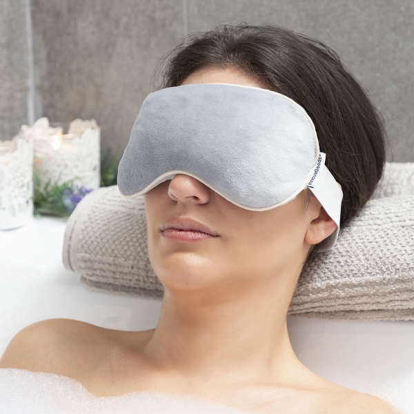 Masca relaxanta incalzita cu perle de lut, Clamask InnovaGoods,
