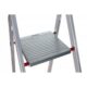 Scara aluminiu, Master, 5 trepte, platforma, max 125 kg, 1.97 m - imagine 3