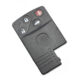 Carcasa cheie pentru Mazda, cu 3+1 butoane, Carguard