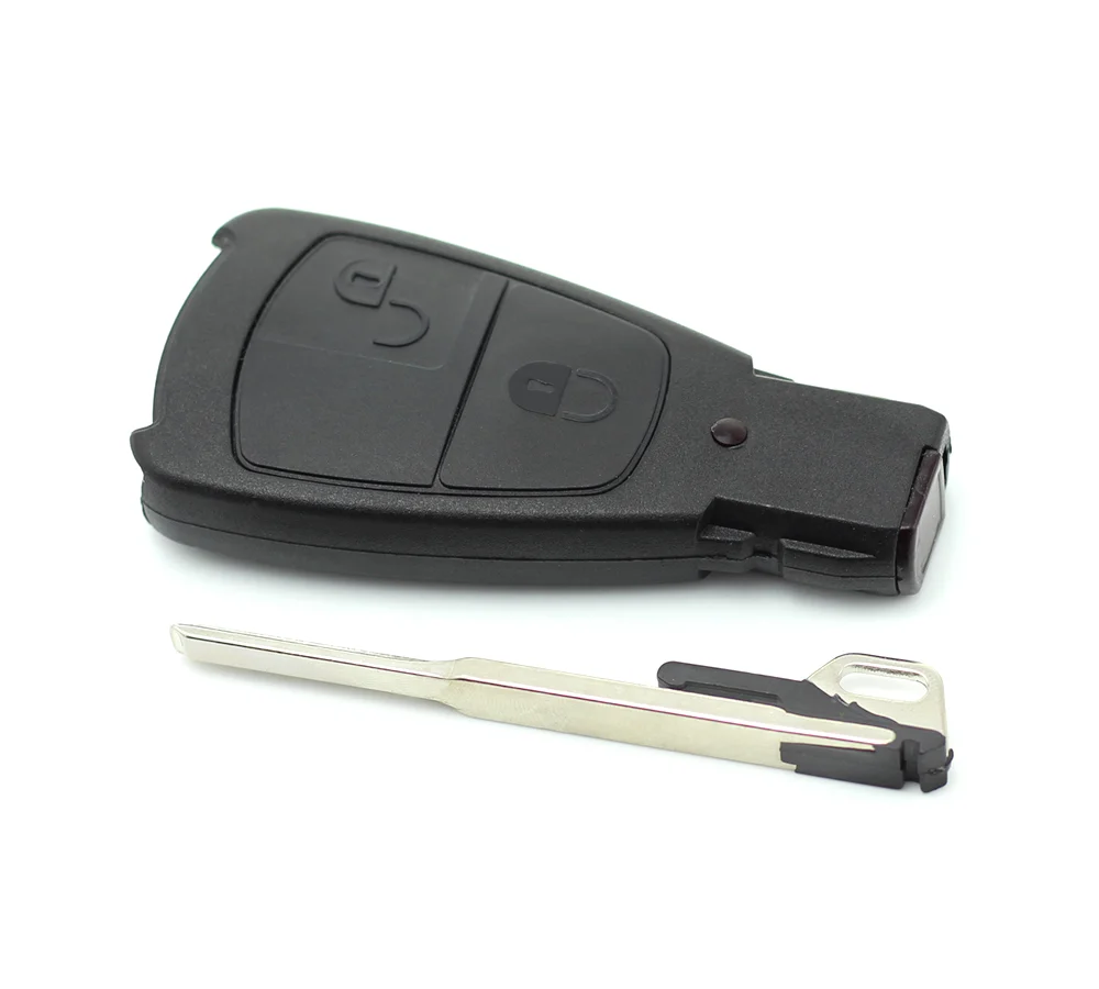 Carcasa cheie Smart pentru Mercedes Benz, cu 2 butoane, Carguard