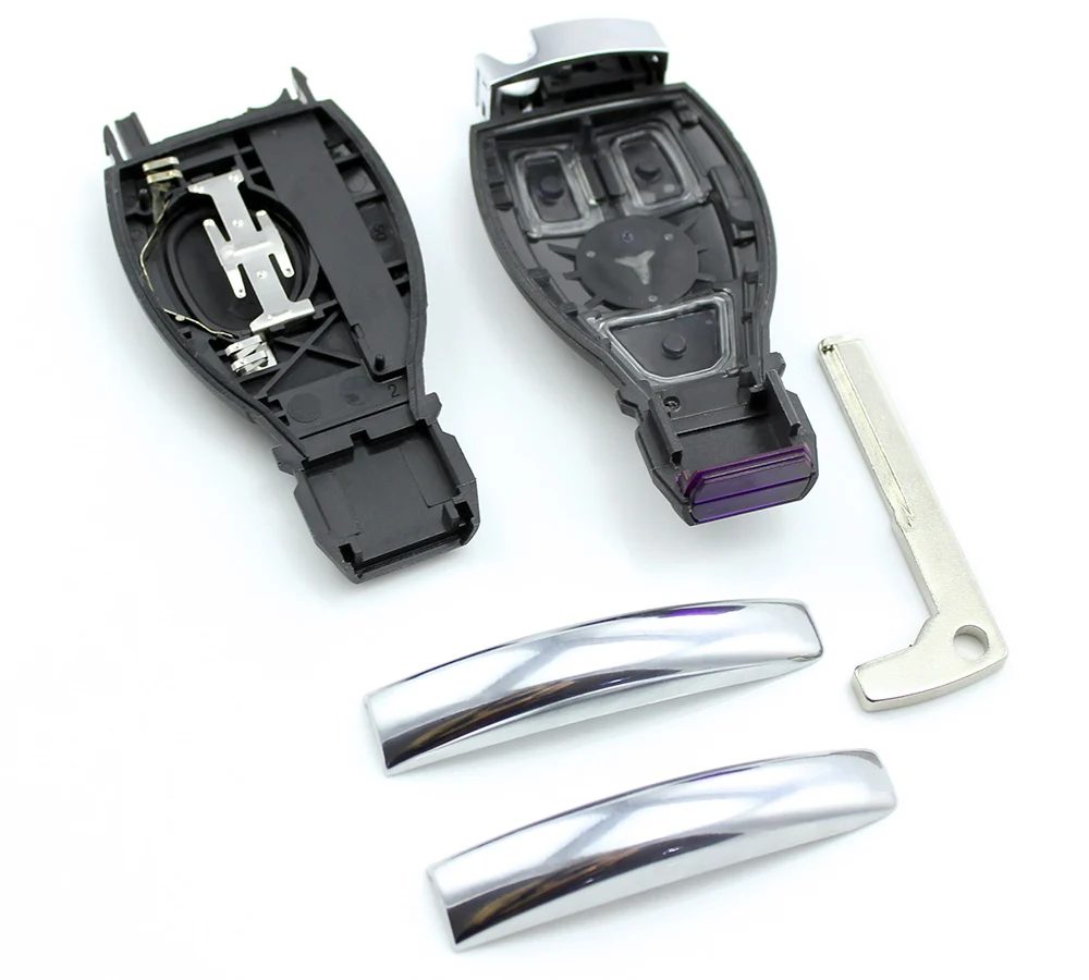 Carcasa cheie Smart pentru Mercedes Benz, cu 3 butoane, Carguard 2 Carcasa cheie Smart pentru Mercedes Benz, cu 3 butoane, Carguard