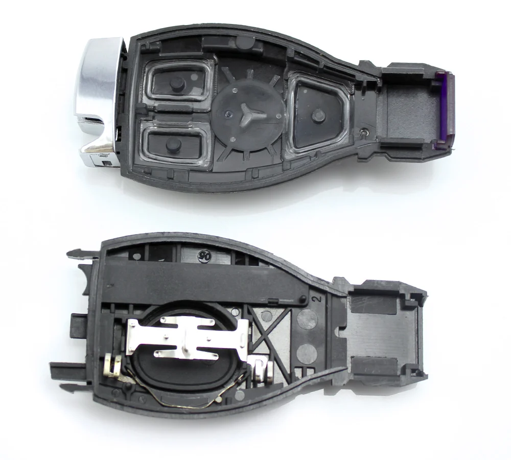 Carcasa cheie Smart pentru Mercedes Benz, cu 3 butoane, Carguard 1 Carcasa cheie Smart pentru Mercedes Benz, cu 3 butoane, Carguard
